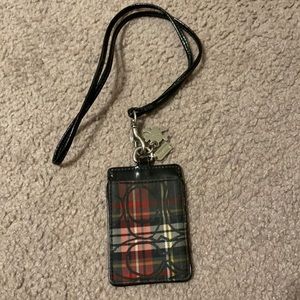 Coach Lanyard/Card Holder